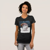 ハムスターサンタ Tシャツ (正面フル)