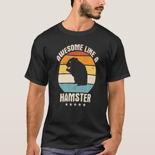 ハムスターシリアハムスター矮星1 Tシャツ (正面)