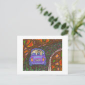 ハムスターシリーズ - ハムスタービル猫ピックアップサービス ポストカード (スタンド正面)