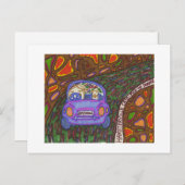 ハムスターシリーズ - ハムスタービル猫ピックアップサービス ポストカード (正面/裏面)