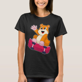 ハムスタースケーター スケートボード Tシャツ