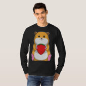 ハムスターストロベリーフルーツ Tシャツ (正面フル)