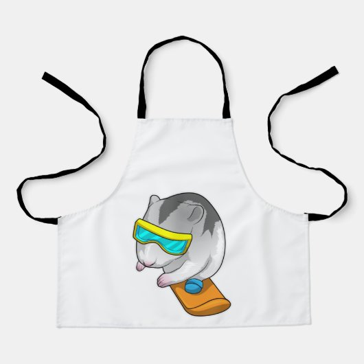 ハムスタースノーボードスノーボード エプロン (正面)