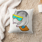 ハムスタースノーボードスノーボード クッション (ブランケット)