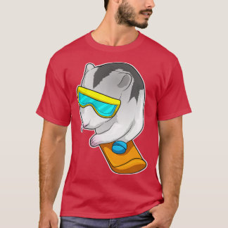 ハムスタースノーボードスノーボード Tシャツ