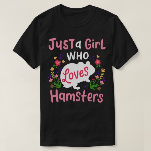 ハムスターズハムスター恋人2 Tシャツ (デザイン正面)
