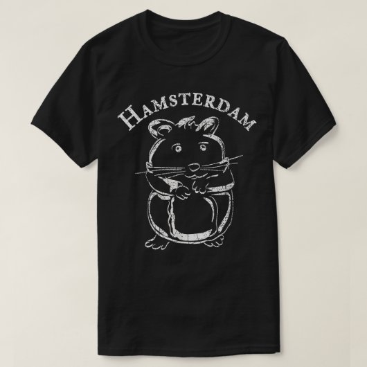 ハムスターダム Tシャツ (デザイン正面)