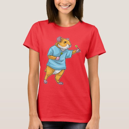 ハムスターダーツ Tシャツ (正面)