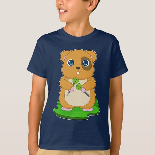 ハムスターダーツ Tシャツ (正面)