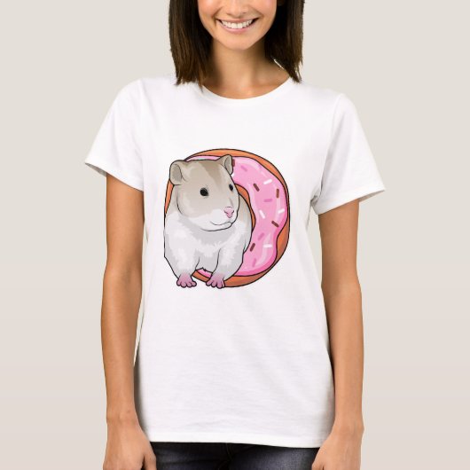 ハムスタードーナツ Tシャツ (正面)
