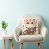 ハムスターバリスタスローピロー クッション (椅子)