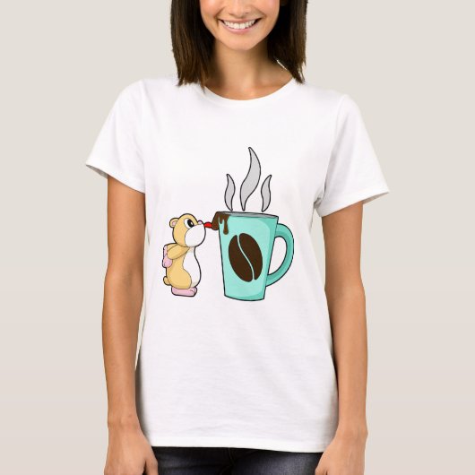 ハムスターマグカップ Tシャツ (正面)