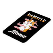 ハムスターママ マグネット (左側)