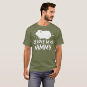 ハムスターローデントキャヴィペット Tシャツ (正面フル)