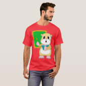 ハムスター先生黒板スクール Tシャツ (正面フル)