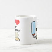 ハムスター大好き コーヒーマグカップ (中央)