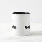 ハムスター大好き マグカップ (中央)