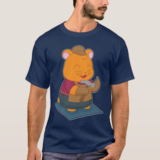 ハムスター大工のハンマークラフト Tシャツ (正面)