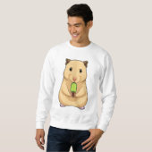 ハムスター小柱 スウェットシャツ (正面フル)