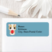 ハムスター愛ストロベリーバイポケット*ラウンジ ラベル (インサイチュ)