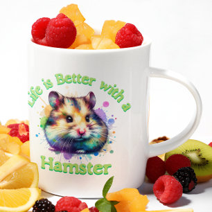 ハムスター愛好家の齧歯動物の所有者コーヒー紅茶の恋人ギフト コーヒーマグカップ