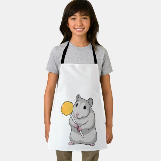 ハムスター棒つきキャンデー エプロン (インサイチュ)