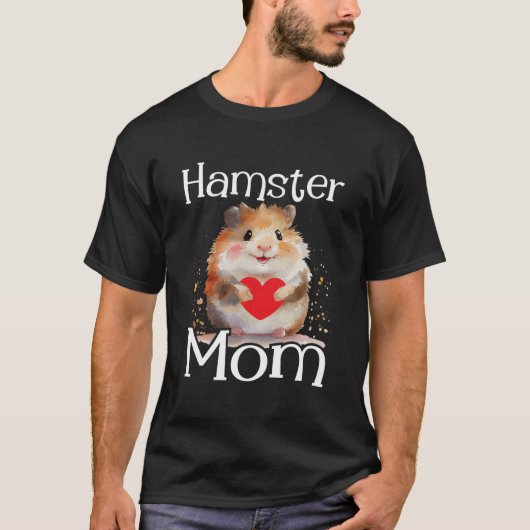 ハムスター母 – 母の日アニマルウィスパーラーPet Lo Tシャツ (正面)