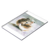 ハムスター油絵 ノートブック (左側)