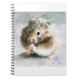 ハムスター油絵 ノートブック
