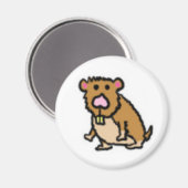 ハムスター磁石 マグネット (正面/裏面)