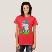 ハムスター自転車 Tシャツ (正面フル)
