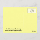 ハムスター葉書 ポストカード (裏面)