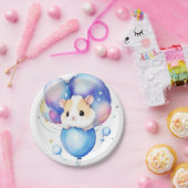 ハムスター誕生日 ペーパープレート (パーティー)