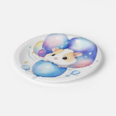 ハムスター誕生日 ペーパープレート (アングル)