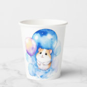 ハムスター誕生日 紙コップ (正面)