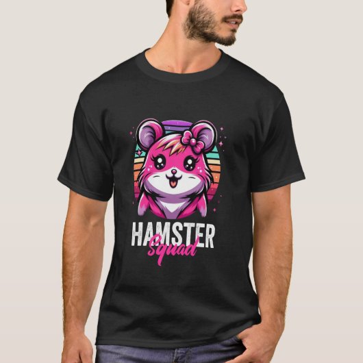 ハムスター部隊 笑えるハミー Tシャツ (正面)