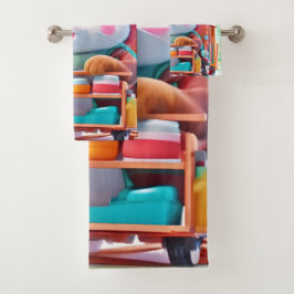 ハムスター配信ヒーロー バスタオルセット