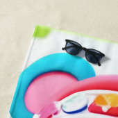 ハムスター配信ヒーロー ビーチタオル (インサイチュ)