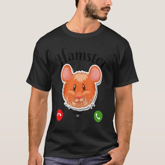 ハムスター電話 Tシャツ (正面)