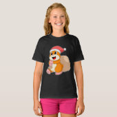 ハムスター クリスマスサック Tシャツ (正面フル)