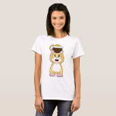 ハムスター コーヒー コーヒーポット Tシャツ (正面フル)