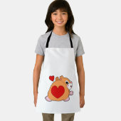 ハムスター(ハート) エプロン (インサイチュ)