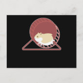 ハムスター ユニーク デザイン ネズミ ドワーフハムスター ギフト ポストカード (正面)