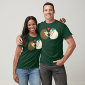 ハムスター 結婚記念日 婚約パーティー 彼 Tシャツ (ユニセックス)