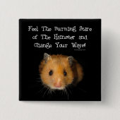 ハムスター 缶バッジ (正面)