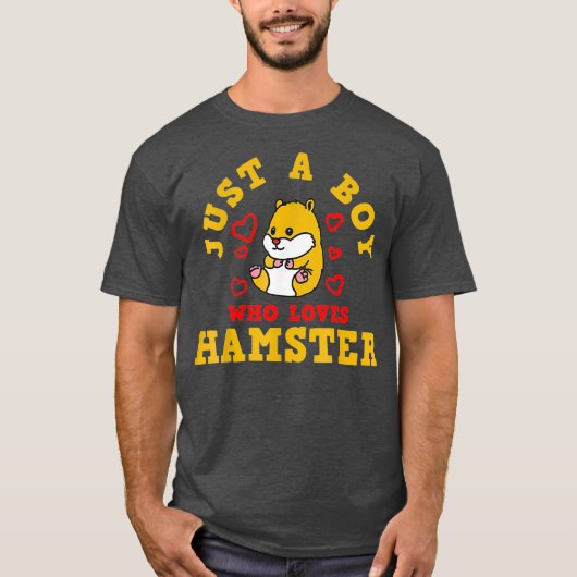 ハムスター(H) _30 Tシャツ (正面)