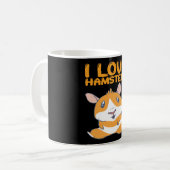 ハムスター – I Love Hamsters コーヒーマグカップ (正面左)
