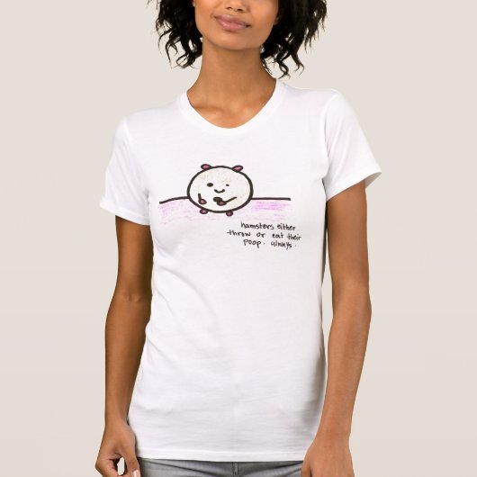 ハムスター Tシャツ (正面)