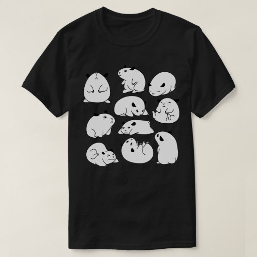 ハムスター! Tシャツ (デザイン正面)