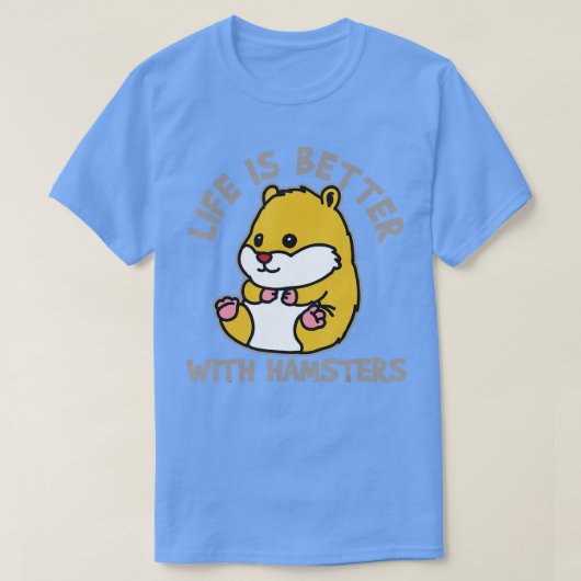 ハムスターTシャツ Tシャツ (デザイン正面)